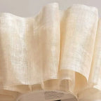 Sheer Linen Pendant Lampshade