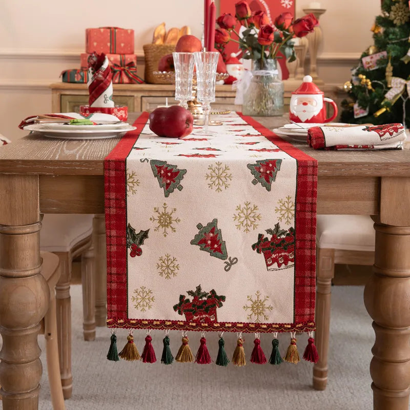 Embroidered Table Runner