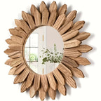 Wooden Wall Mirror