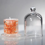 Glass Cloche Candle Holder
