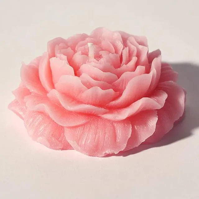 Rose Sculpted Candle