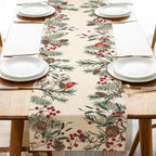 Pine Linen Table Runner