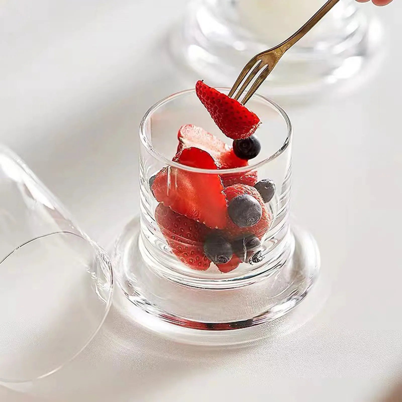 Glass Cloche Candle Holder