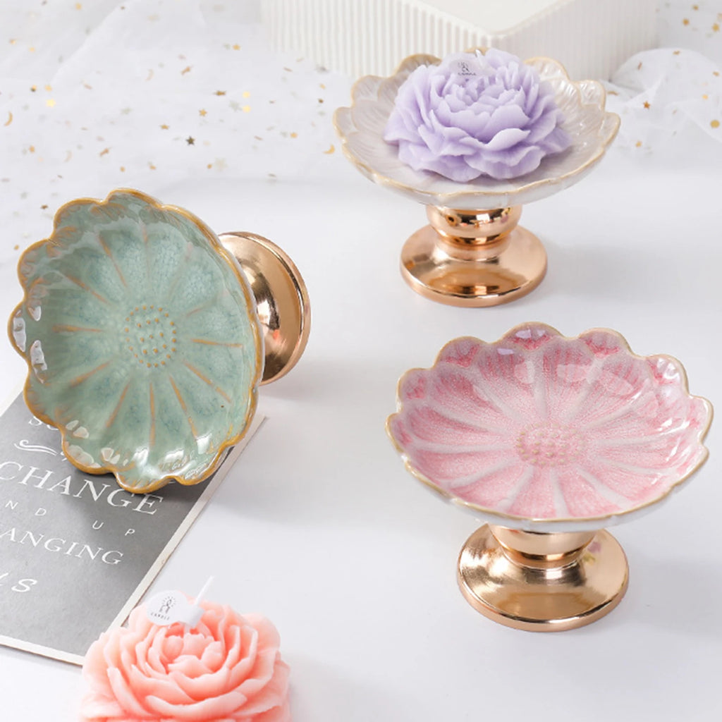Petal Ceramic Candle Holder