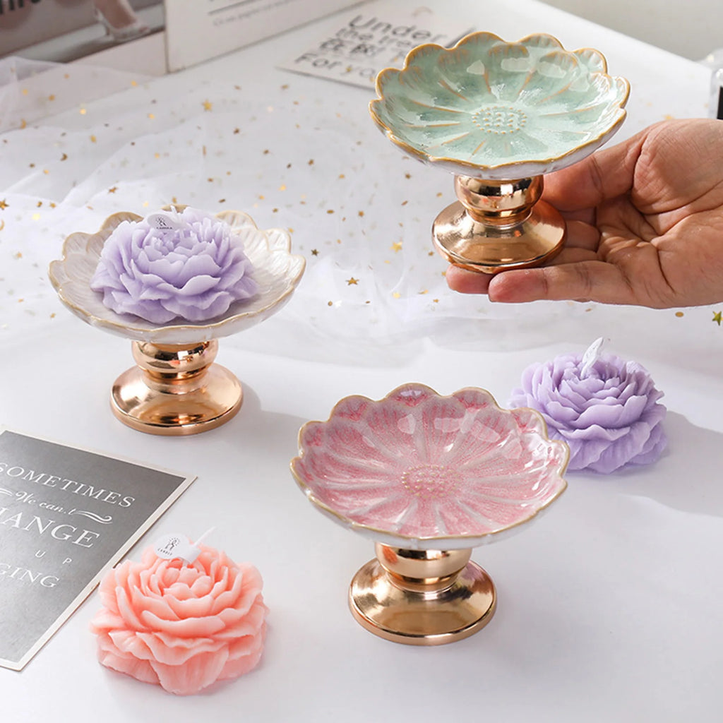 Petal Ceramic Candle Holder