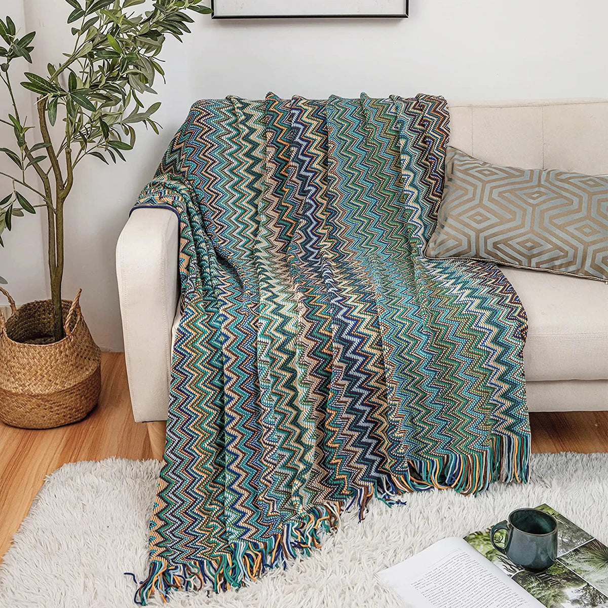 Boho Throw Blanket