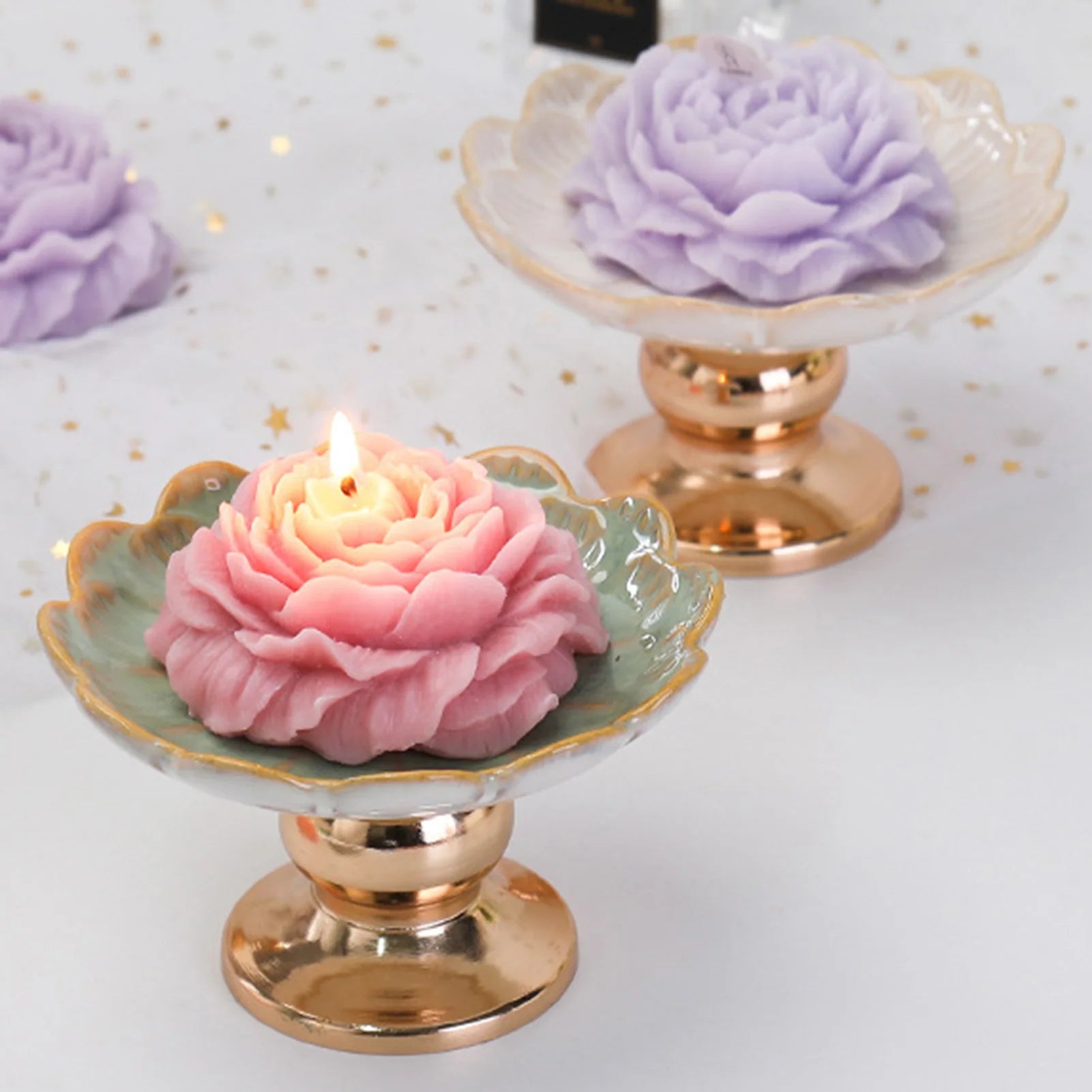 Petal Ceramic Candle Holder