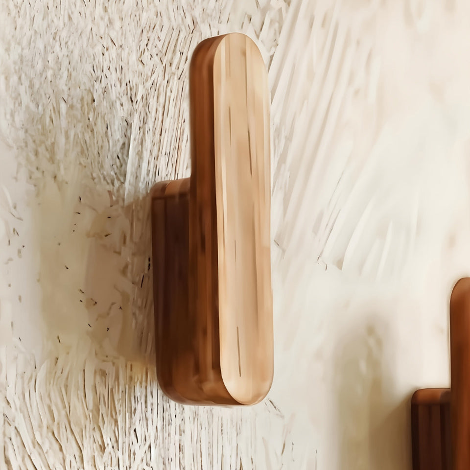 Wooden Wall Hook Set